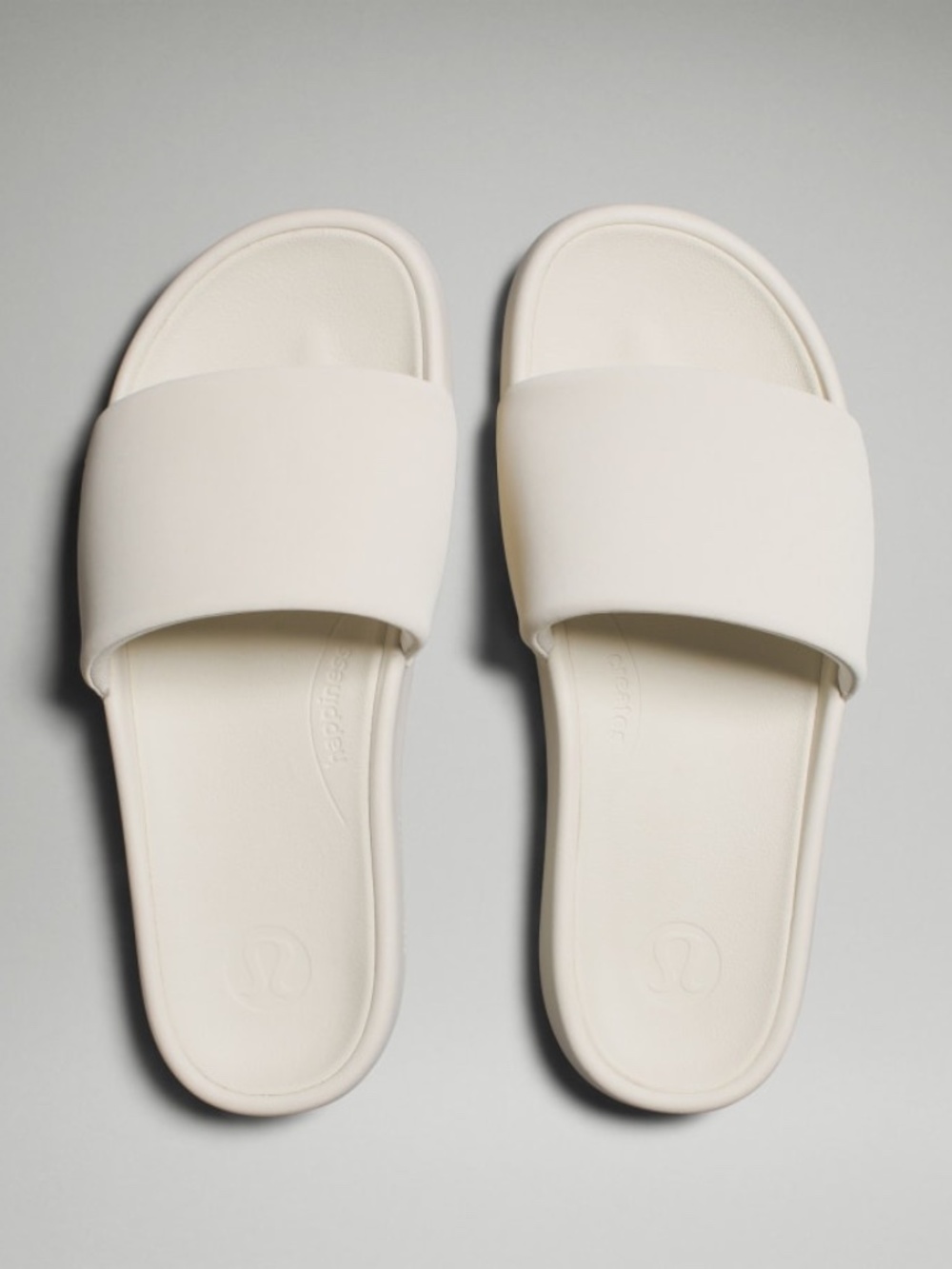 Lululemon ivory Women's Restfeel Slide